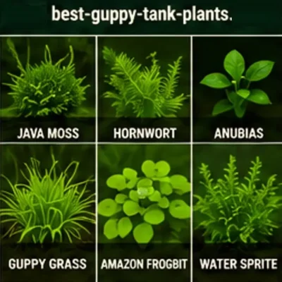 best guppy tank plants