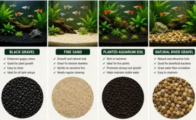 best substrate for guppy tank