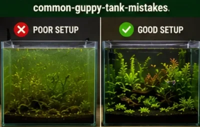 common guppy tank mistakes