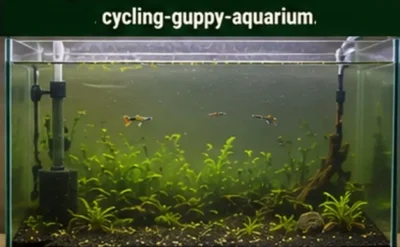 cycling guppy tank