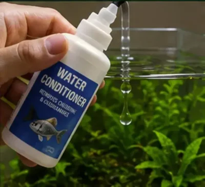 dechlorinating aquarium tank water