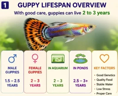 guppy lifespan overview 