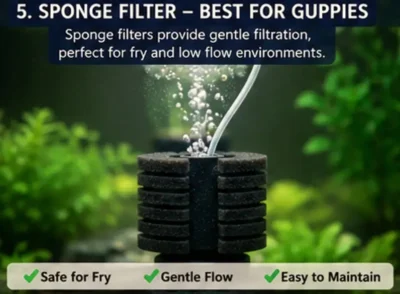 guppy sponge filter
