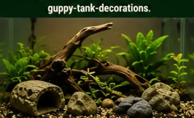 guppy tank decorations