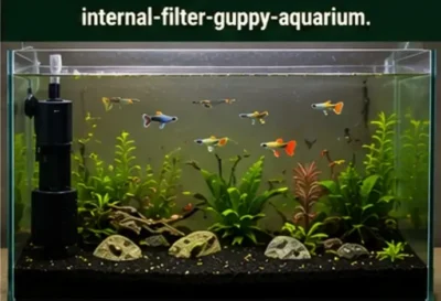 internal filter guppy tank