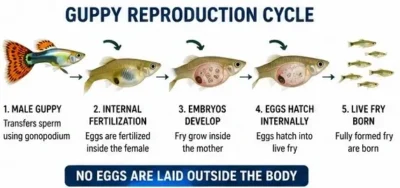 guppy reproduction cycle