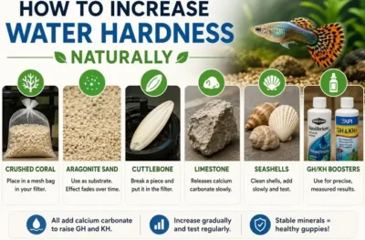 how to increase water hardness naturally 