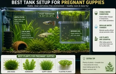 Best Tank Setup for Pregnant Guppy 