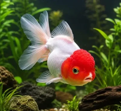 Red Cap Oranda goldfish