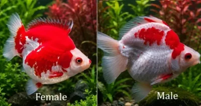 Ryukin Male vs Female 