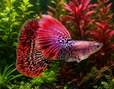 red dragon guppy