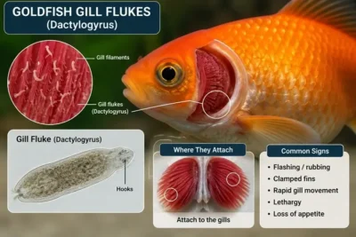 Goldfish Gill Flukes