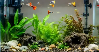 guppy tank setup
