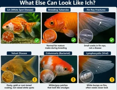 what else on Goldfish can look like Ich