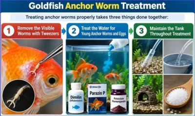 Goldfish Anchor Worm Treatment