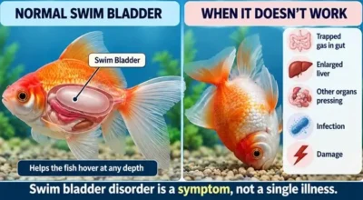 swim bladder disorder in goldfish