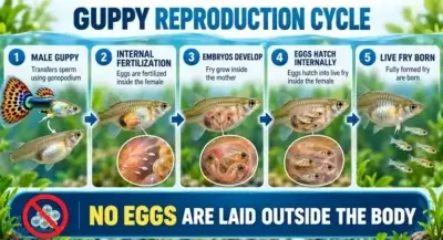 Guppy reproduction cycle