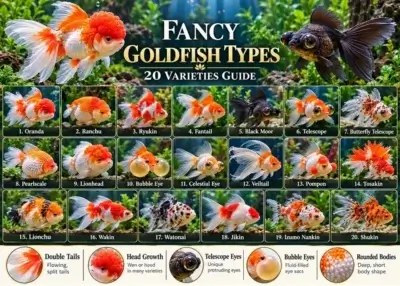 Fancy Goldfish Types With Pictures